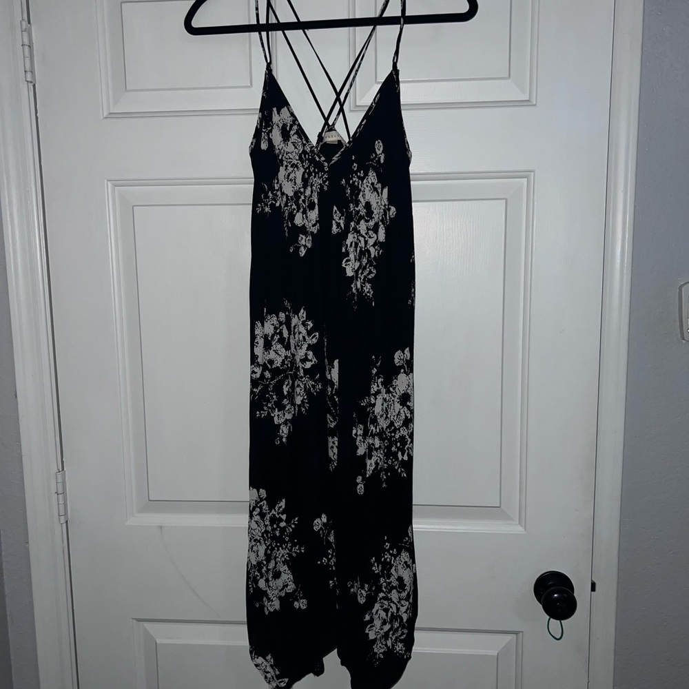 Lovestitch Black & White Irregular Hem Sundress - Size Small - Picture 2 of 5